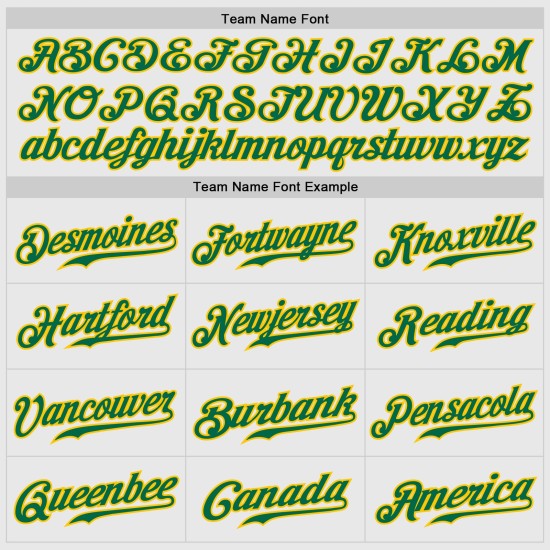 Maglia da baseball Kelly Green-Gold personalizzata a righe bianche, autentica Kelly Green Maglia da baseball Kelly Green-Gold personalizzata a righe bianche, autentica Kelly Green